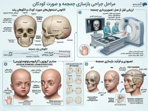 مراحل جراحی کرانیوفاشیال از تشخیص تا مراقبت بعد از عمل